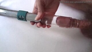 Fantastic vacuum climax jerking