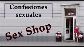 Camarera y due&ntilde_o de un Sex shop. AUDIO ESPA&Ntilde_OL. Confesi&oacute_n sexual.