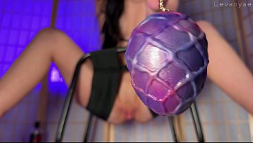 My First Time Pussy Stretching with Dragon Egg