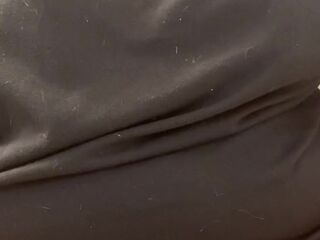 BBW step mom MILF pisses in a pair of panties for a fan close up view