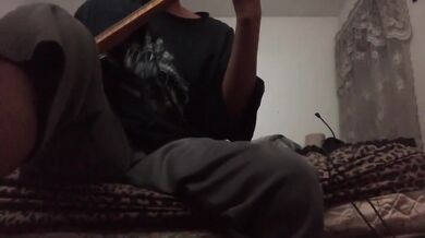 Parents moaning loud while I play guitar amateur ASMR raw sex audio