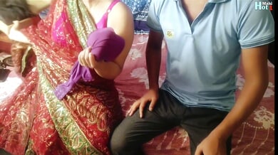 Curvy Bangladeshi housewife flirts with delivery man before wild bedroom sex