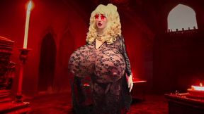 Lair of the Black Lace Robe Z Cup Vixen