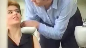 German Hairdresser Pounded In Her Tight Asshole