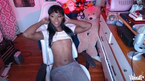 vanniall edging and cumming for hours - big trans dick solo cum shots - jack off together