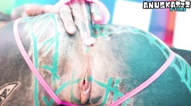 Alt Dreadhead Slut Takes Hard BWC Anal - Gaping & ATM