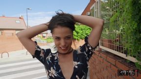 Brunette's Public Betrayal Turns into Wild Passionate Outdoor Affair