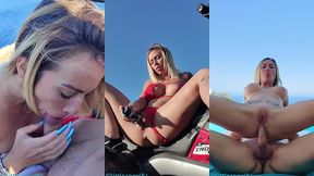 littleangel84 - creampie vaginal sur le quad et anal en bord de pisicne a mykonos !
