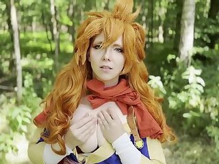 Mereoleona Vermillion Cosplay seduces like a lion - Black Clover Fantasy Real Life