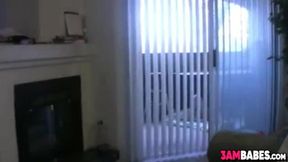 Cute Bridgette Powell plays with toy before rough banging