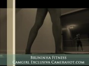 BEST Striptease dancing ever - Hot muscle girl lapdance at window