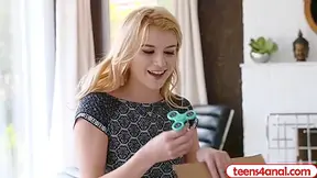 Finds Teen 18+ Stepdaughter With Spinner Buttplug With Stepdad