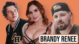 Wonderful big Natural Tits amateur Brandy Renee car hardcore Luke Cooper, natural dd, selling drool