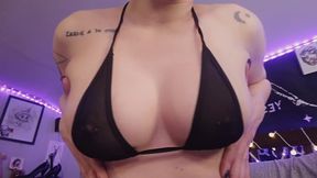 My tits are so soft and squeezable