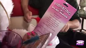 Super Sweet Girlfriend dressed as Santa sucks my cock