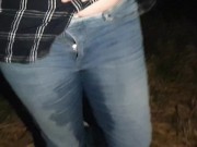 Alice - casually pissing myself again and spending the day in pissy jeans like a good girl ;)