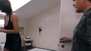 Seductive Wife's Lingerie Tease - Husband Can Only Watch As She Pleases