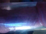 Fucking around with cock pump and vibrator