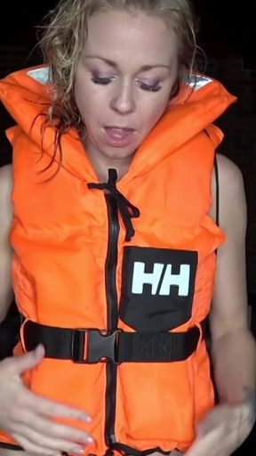 Wank with Me in My Life Jacket