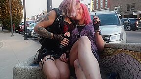 Wild Trans Girls Homemade - Mistress Cyanide Takes Synnz Cock