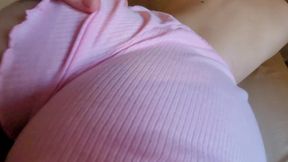 Hot Brunette Stepsister wants it From Behind in My Bedroom