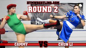 Cammy vs Chun Li - Round 2 (Irene Silver vs Paula Diamonds) SDMP4
