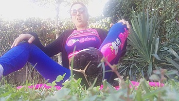 outdoor pee incident!