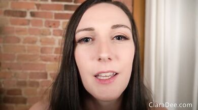 Clearly cumming GFE close-up joi with Clara Dee
