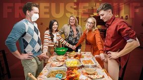 Thanksgiving is a family-filled spectacle that's always on the edge of mayhem, just like any other holiday.