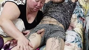 Morning wake-up calls &mdash;  my friend's talented tongue wraps me in pure ecstasy