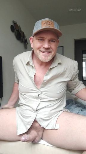 Daddy Show off His Big Dick