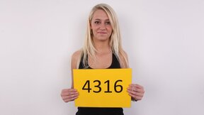 CZECH CASTING - First Porn Casting Lustful Tereza (4316)