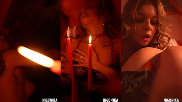 Valentine's Day - Reels erotica by candlelight _ enchanting - nigonika SHORTS