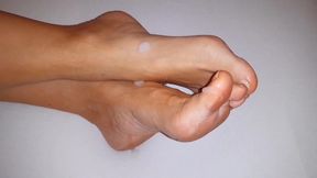Beautiful Blonde Amateur Wife Enjoys Foot Worship