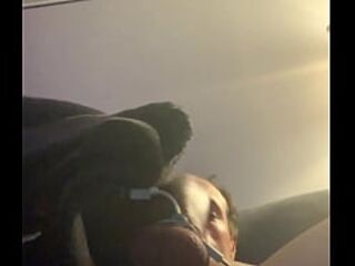 Infamous loves making herself cum in the living room.