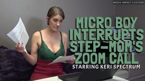 Micro Boy Interrupts Step-Mom's Zoom Call CL