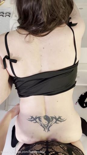 Petite Trans Woman Fucked by Femboy Bailey Wilde POV