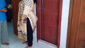 Desi Hot Wife Cheating with Husband & Sex with Bra Seller in Home When Husband Not at Home