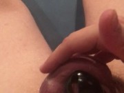 Chastity Slave Ball Busting