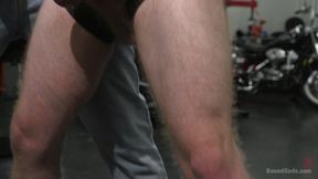Biker Stud Captures A Tripod Ginger