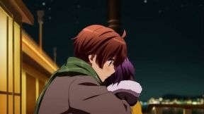 Romantic Chuunibyou Anime Couple Share Intense Passionate Moments