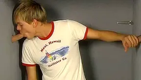 Dillon Samuels Insatiable Blowjob Feast — Any Dick Accepted Through Gloryhole –