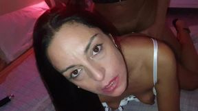 onlymayatx - my first threesome with the beautiful trans samilly. maya and luca pov adventure.