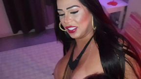 onlymayatx - my first threesome with the beautiful trans samilly. maya and luca pov adventure.