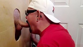 Big Step daddy Gets Gloryhole Deep Throat