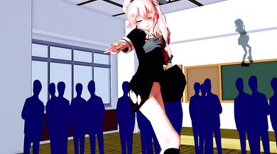Hentai anime twist in 3D hentai music video