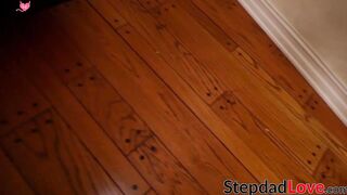 Stunning young Rina Ellis fucked and facialized by stepdad