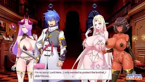 Luscious 3D Beauty Tempts in Lacy lingerie for Mindblowing Blowjob Action