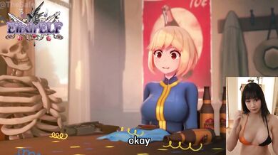Vault Dweller Takes Herself To The Edge Fallout Hentai