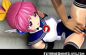3D Superheroine Restrained and Toyed!